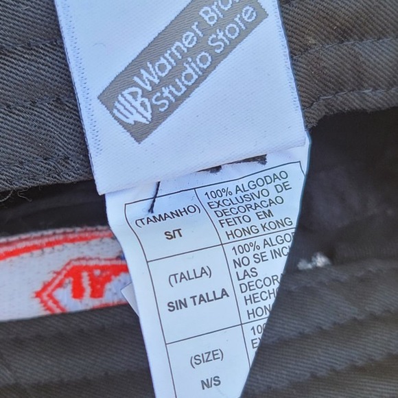 Vtg 1999 Warner Bros DC Comics Superman Kids Bucket Hat - Picture 3 of 5